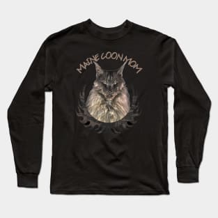 Maine Coon Mom Long Sleeve T-Shirt